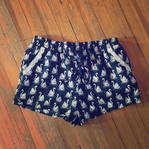 Francesca’s Collection Swan Shorts